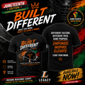 Built Different|Juneteenth Edition|Legacy Lax