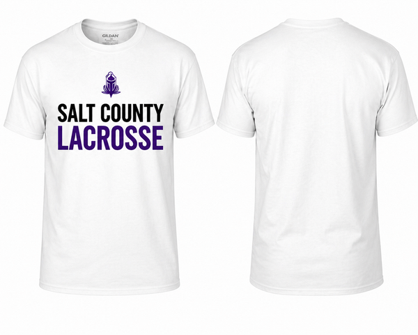 Salt County Lacrosse Tee(White)