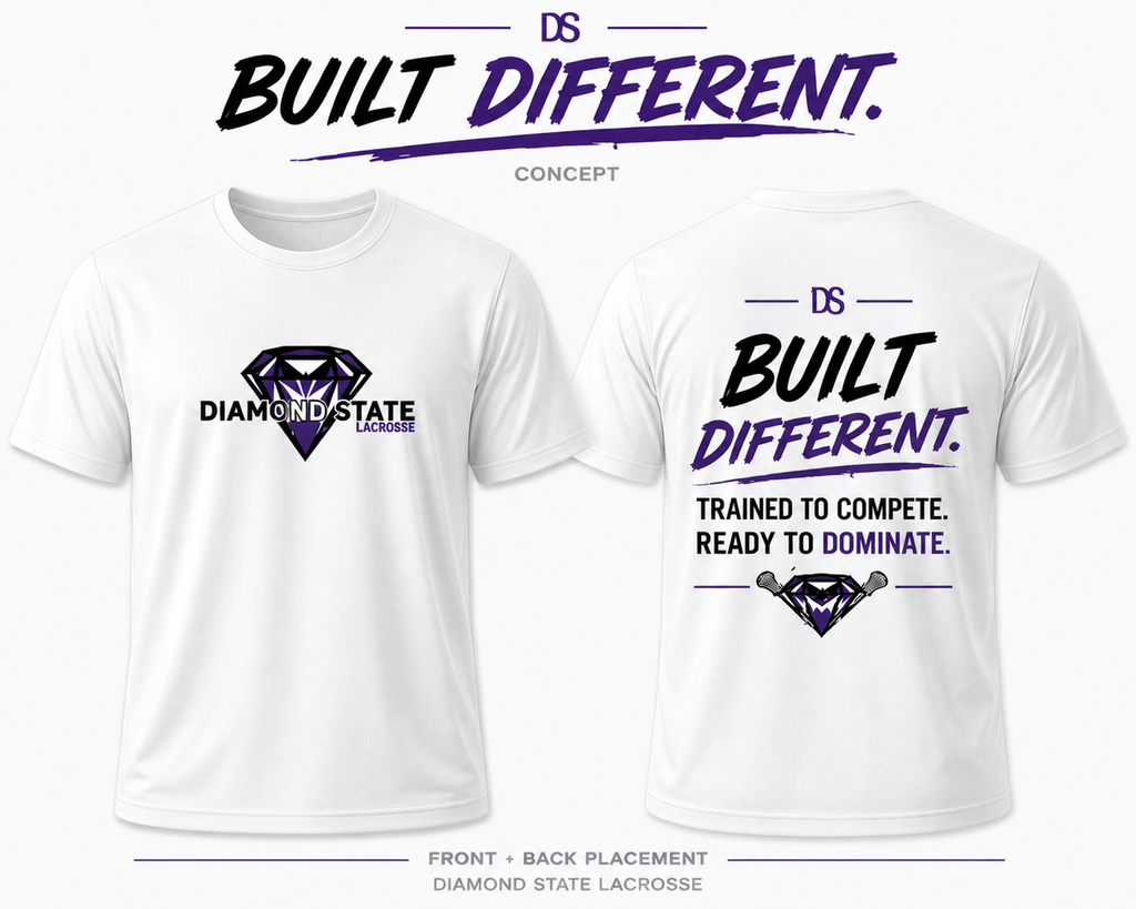 Built Different Performance T-Shirt (Pre-Order)